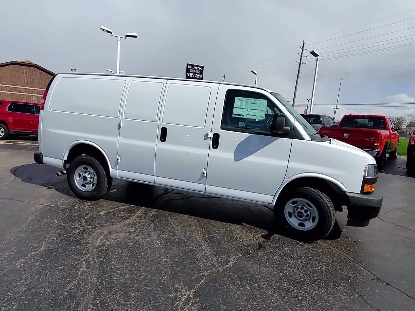 New 2020 GMC Savana Cargo Van Full-size Cargo Van in Glen Ellyn #B43800 ...